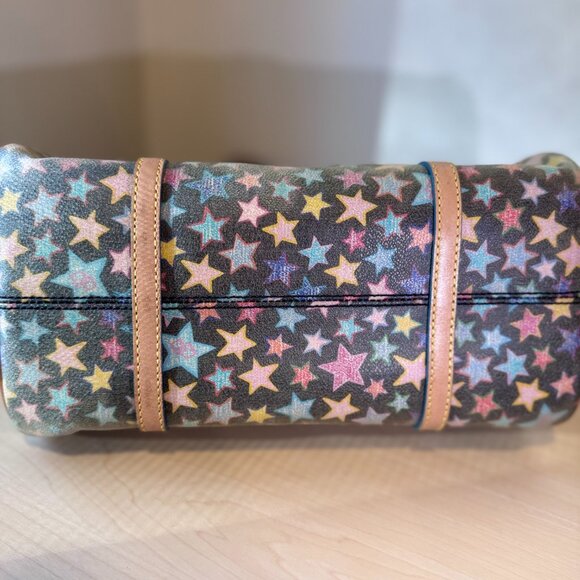 Dooney & Bourke Star Pattern Shoulder Bag - Multicolor - Picture 6 of 11